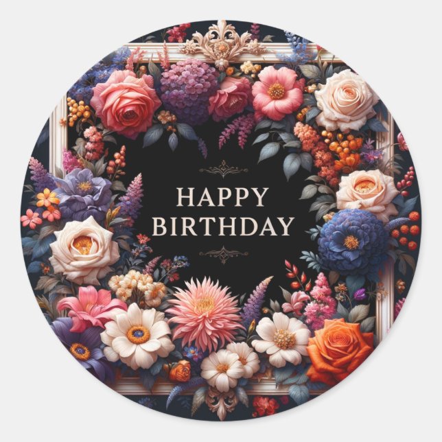 Autocollants d'anniversaire (Devant)