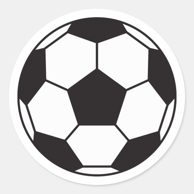Autocollants de balle de football avec arrière - p (Devant)