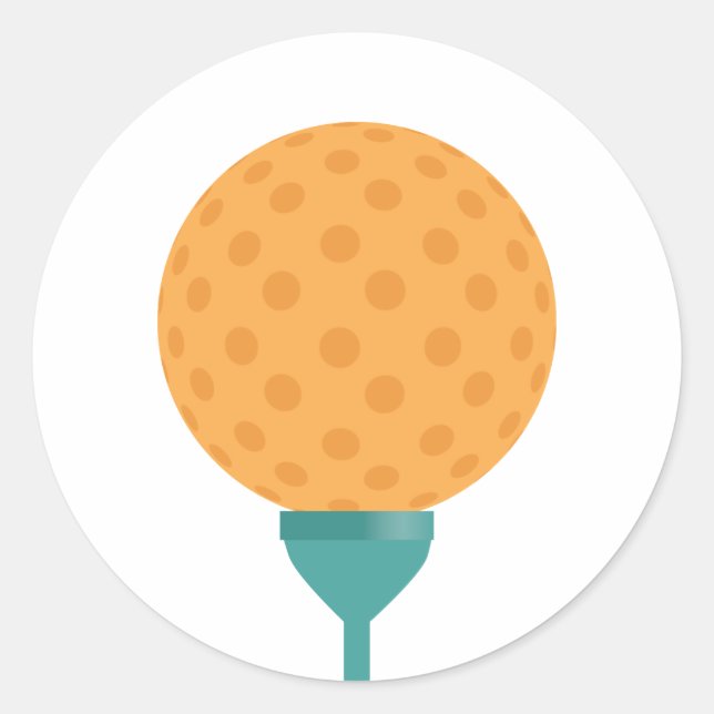 Autocollants de balle de golf (Devant)