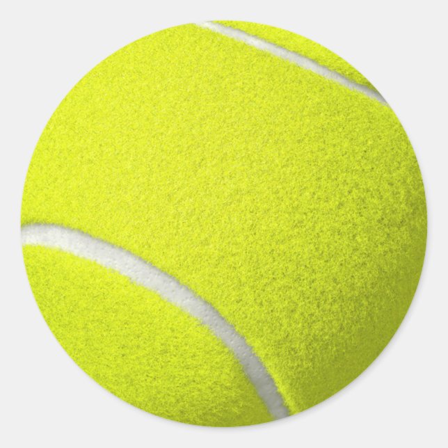 Autocollants de balle de tennis (Devant)