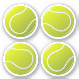 Autocollants de balle de tennis