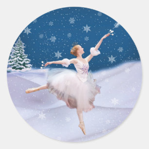 Autocollants de ballerine de la Reine de neige