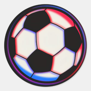 Autocollants de ballon de football gras