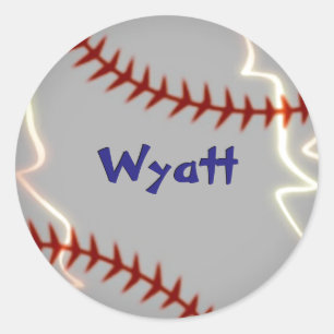 Autocollants de base-ball personnalisés