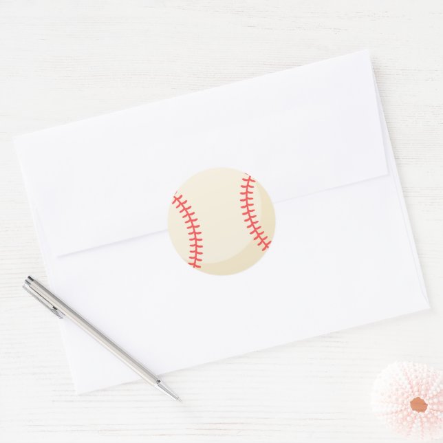 Autocollants de baseball Étiquette d'enveloppe de  (Enveloppe)