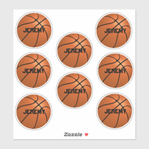 autocollants de basket-ball personnalisés ajouter 