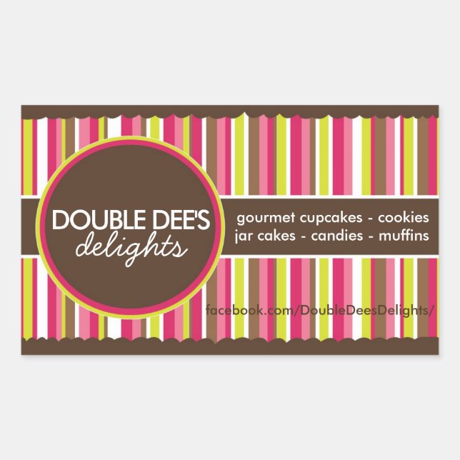 Autocollants de boulangerie correspondants (Devant)