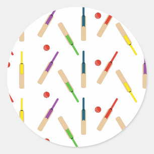 Autocollants de boules de battes de cricket