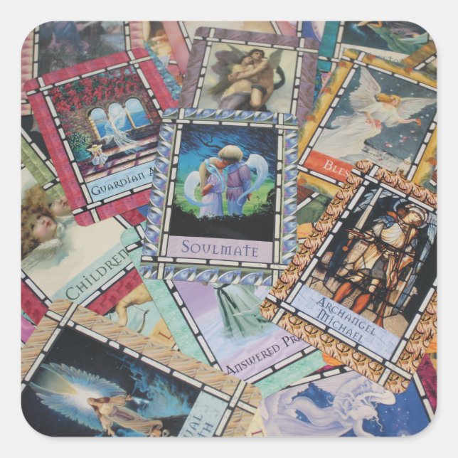 autocollants de cartes tarot (Devant)