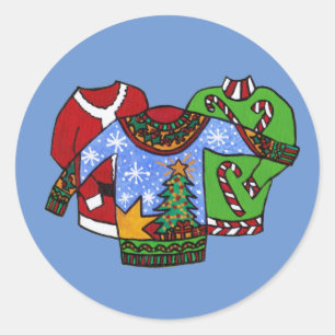 Autocollants de chandail de Noël