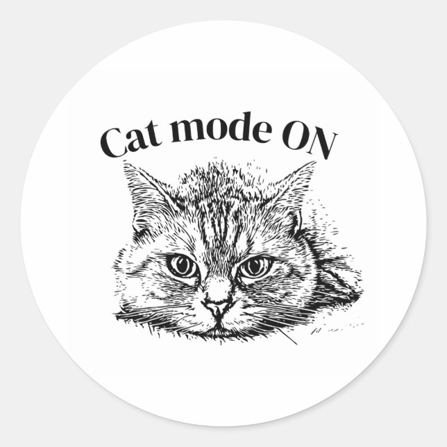 Autocollants de chat (Devant)