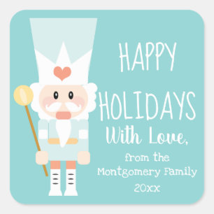 Autocollants de Chistmas de casse-noix bonnes