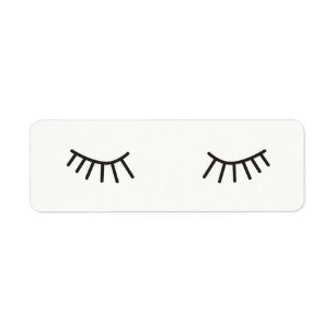 autocollants de cils, autocollants mignons de