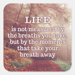 Autocollants de citation à vie