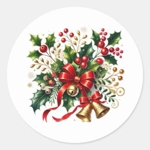 Autocollants de cloches de Noël