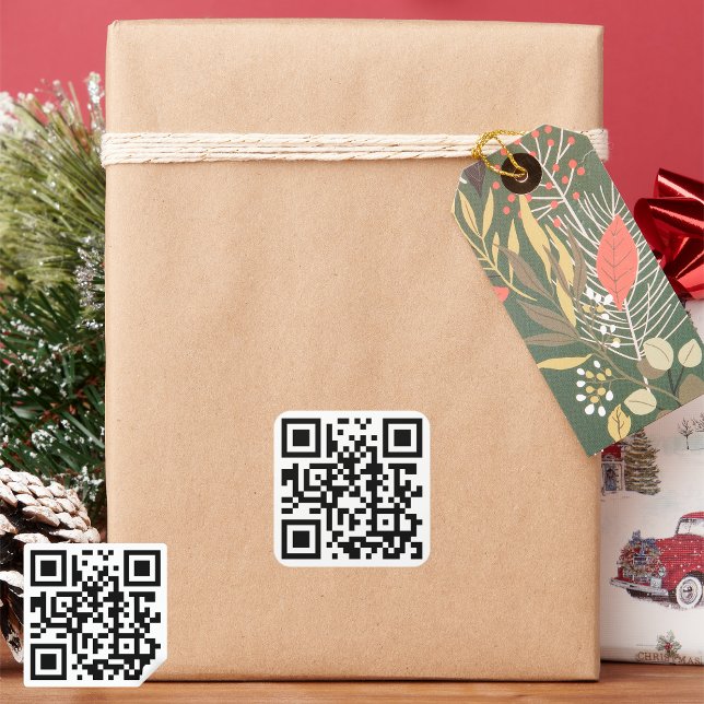 Autocollants de code QR personnalisés : donnez un  (Custom QR Code Stickers: Boost Your Business with Easy Scanning)