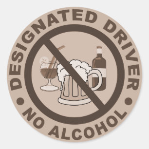 Autocollants de conducteur désignés
