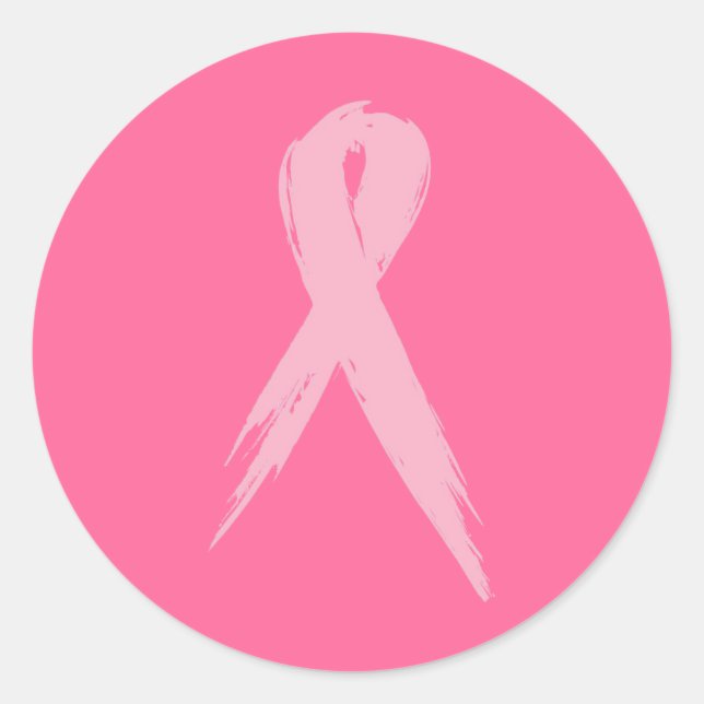 Autocollants de conscience de cancer du sein (Devant)