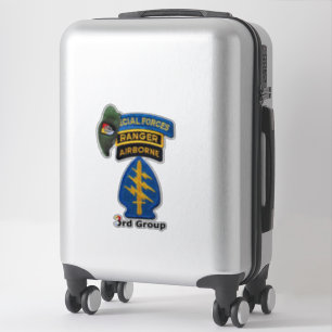 Autocollants de contour du 3e groupe des forces sp