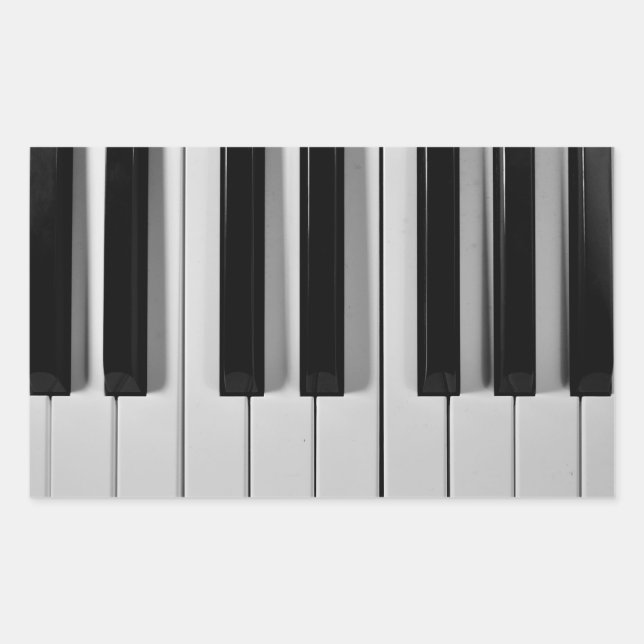 Autocollants de coutume de clavier de piano (Devant)