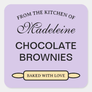 Autocollants de cuisine faits avec amour