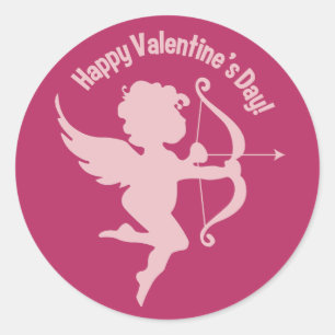 Autocollants de cupidon de Valentine