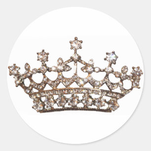Autocollants de diadème et de gemmes