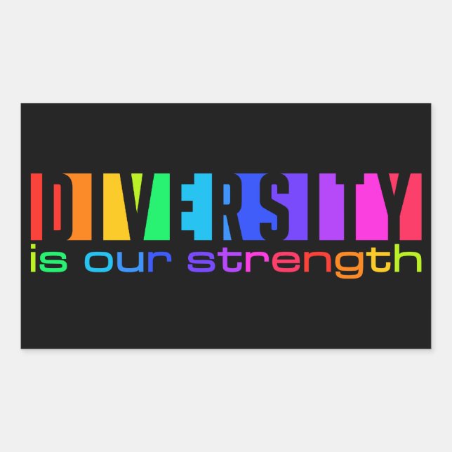 Autocollants de diversité (Devant)