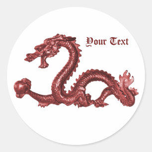 Autocollants de dragon