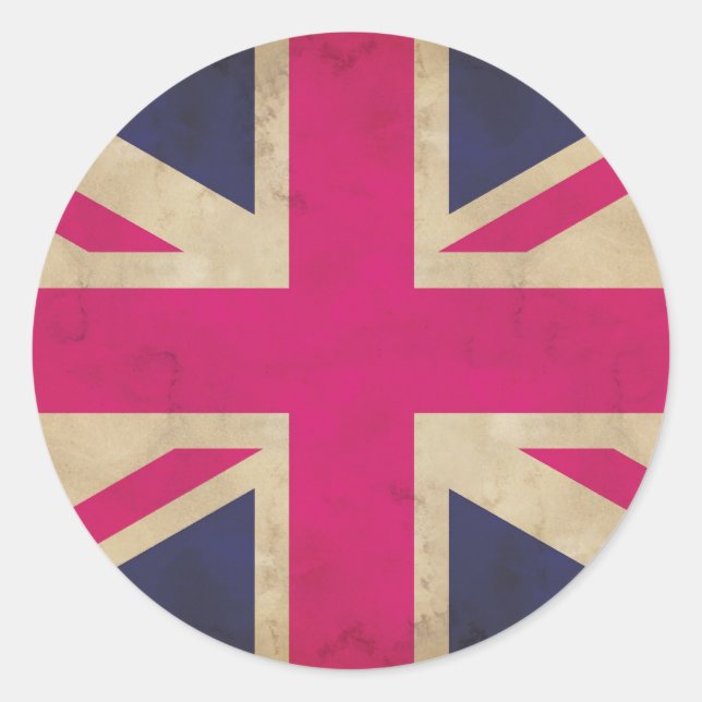 Autocollants de drapeau d'Union Jack (Devant)
