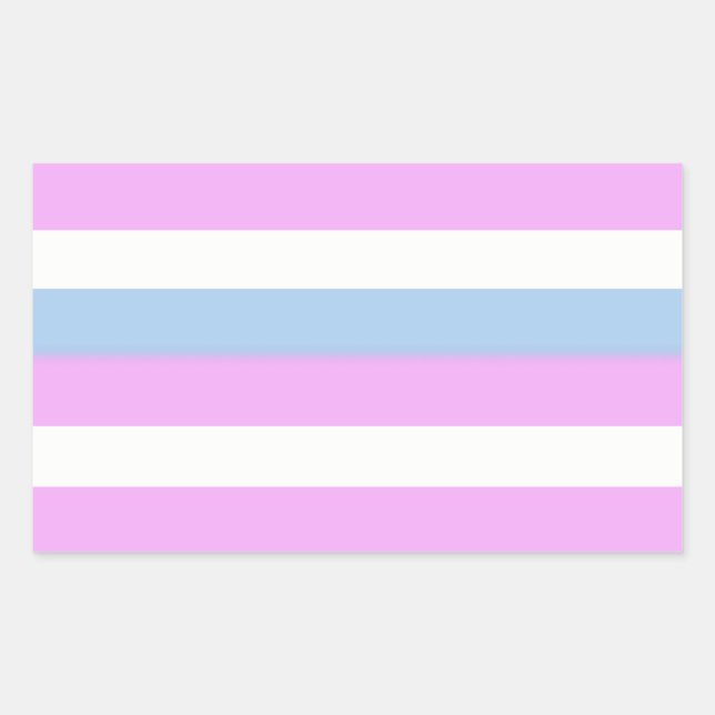 Autocollants de drapeau intersexe (Devant)