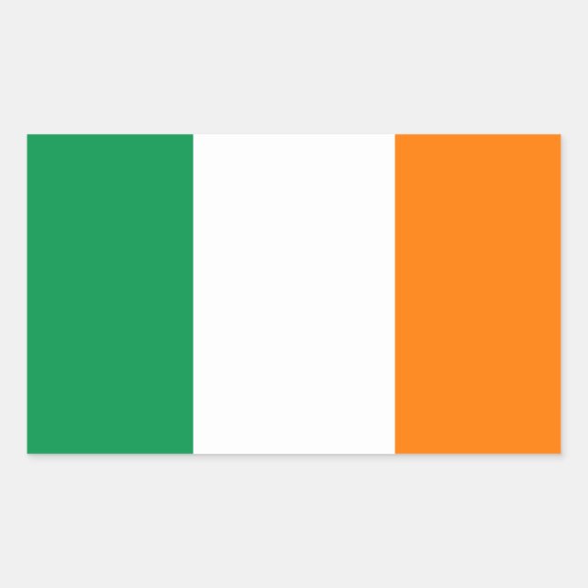 Autocollants de drapeau irlandais (Devant)