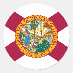 Autocollants de drapeau/joint de la Floride