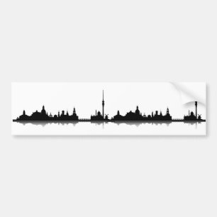Autocollants de Dresden Skyline