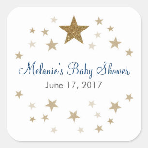 Autocollants de Faveurs Twinkle Twinkle Little Sta