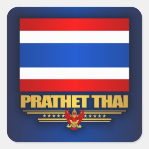Autocollants "de fierté de la Thaïlande"