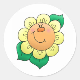 Autocollants de fleur