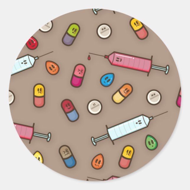 autocollants de folie médicale (Devant)