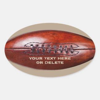 Autocollants de football vintage personnalisables
