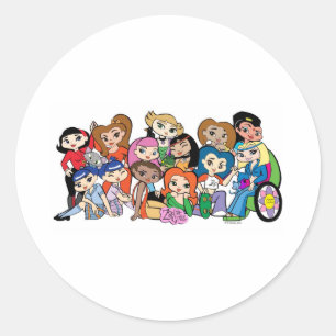 Autocollants de Friendz