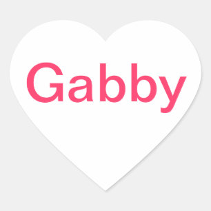 autocollants de Gabby comstumés