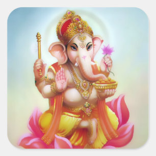 Autocollants de Ganesha - version 10