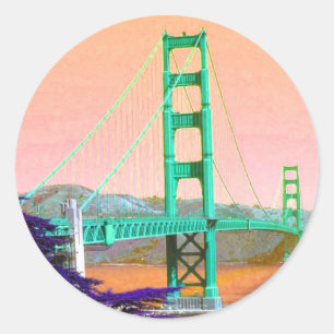 Autocollants de golden gate bridge San Francisco