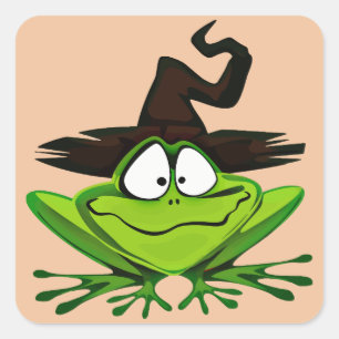 Autocollants de grenouille magique