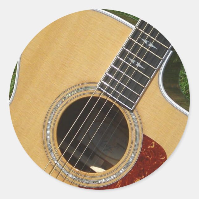 autocollants de guitare (Devant)