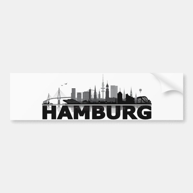 Autocollants de Hambourg City (Devant)