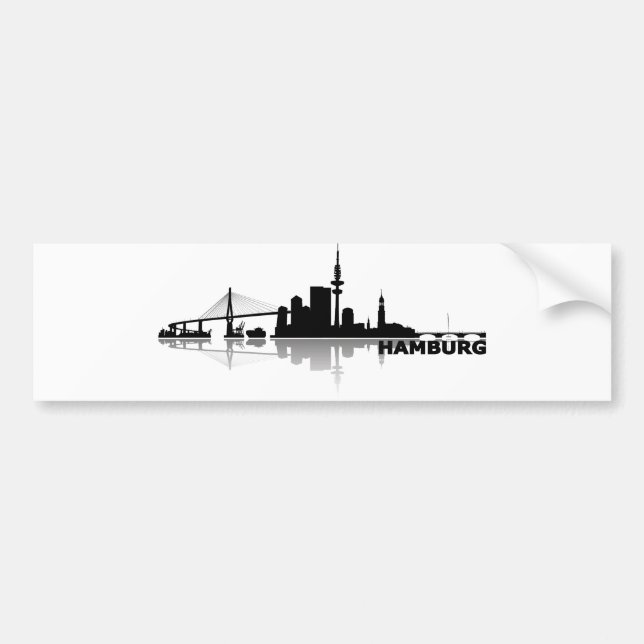 Autocollants de Hambourg City (Devant)