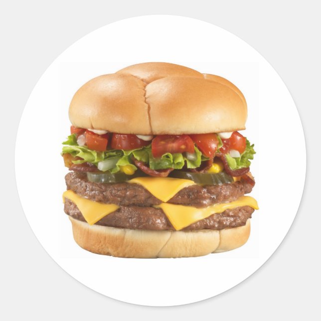Autocollants de hamburger (Devant)