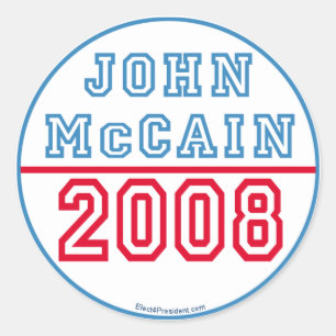 Autocollants de John McCain