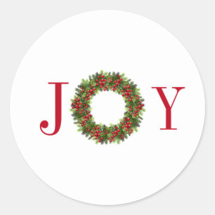 Autocollants de joie de Noël